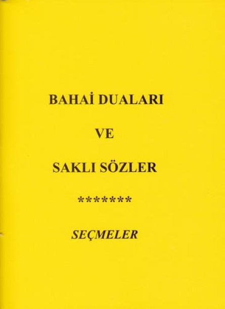 bahai dualari ve sakli sozler